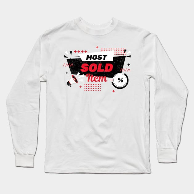 Most Sold Item Long Sleeve T-Shirt by MEWRCH